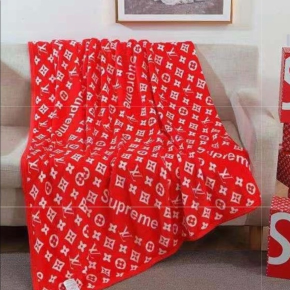 Louis Vuitton Bedding Large Blanket Poshmark